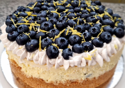 Blueberry and Lemon Cheesecake from Ms-B Cake Boutique