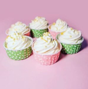 Lemon Cheesecake cupcakes, from MS B Cake Boutique