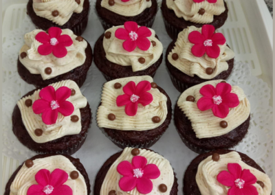 Decorative Chocolate Cupcakes, from MS B Cake Boutique