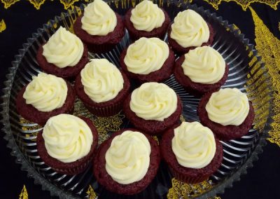 Red velvet cupcakes from MS B Cake Boutique