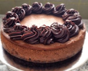 Delicious chocolate cheesecake from MS-B Cake Boutique